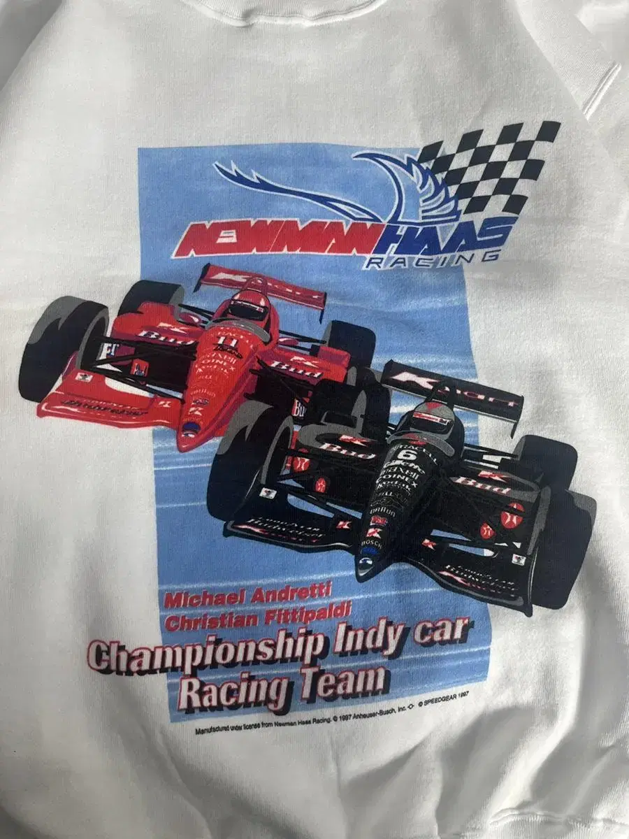 90s usa 97년도 Newman Haas Racing 스웨트셔츠